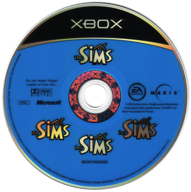 Media for The Sims (Xbox)