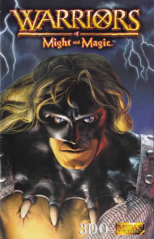 Manual for Warriors of Might and Magic (PlayStation 2) (Re-release): Front