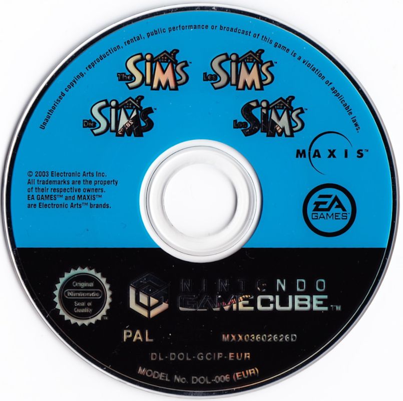 Media for The Sims (GameCube)