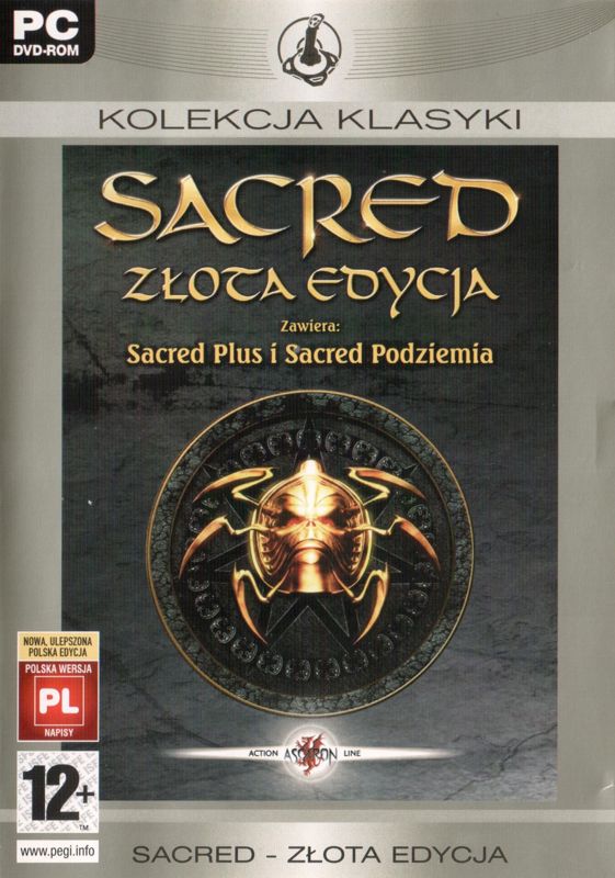 Front Cover for Sacred: Gold (Windows) (Kolekcja Klasyki release)