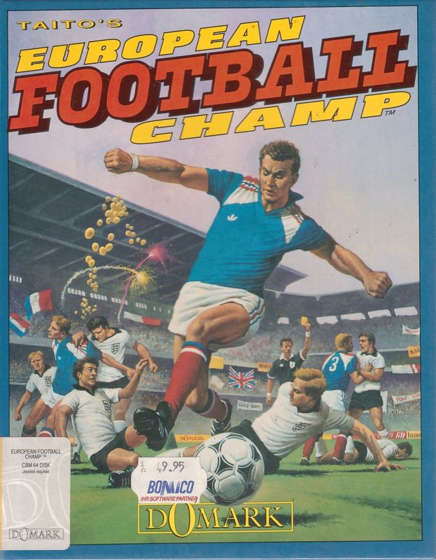 Front Cover for European Football Champ (Commodore 64)