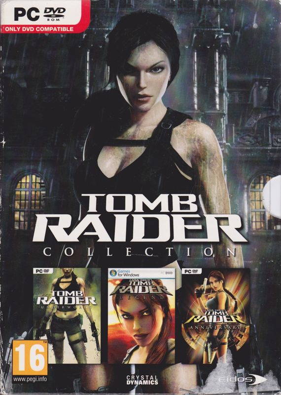 The Tomb Raider Trilogy Cover Or Packaging Material Mobygames