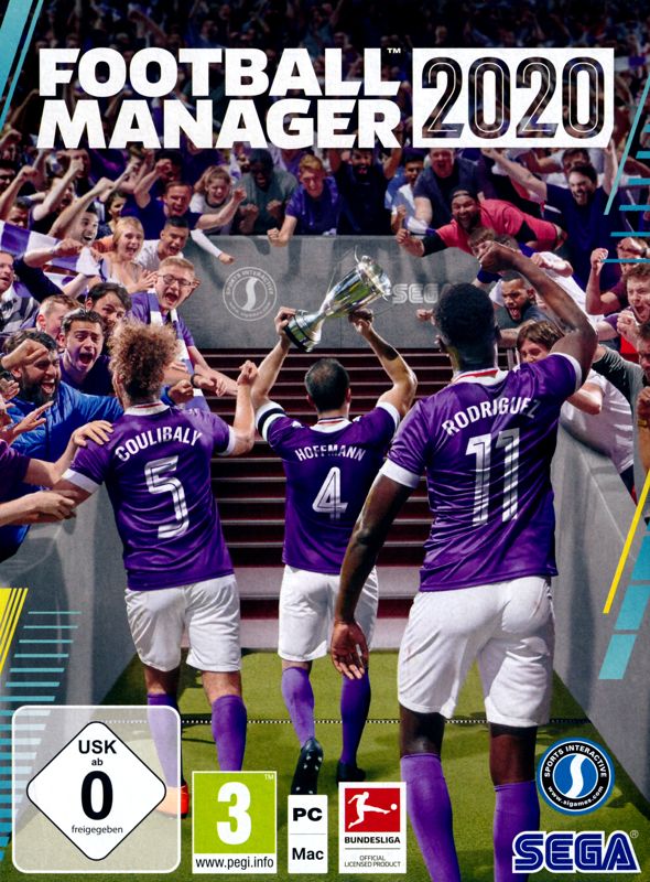 Front Cover for Football Manager 2020 (Windows)