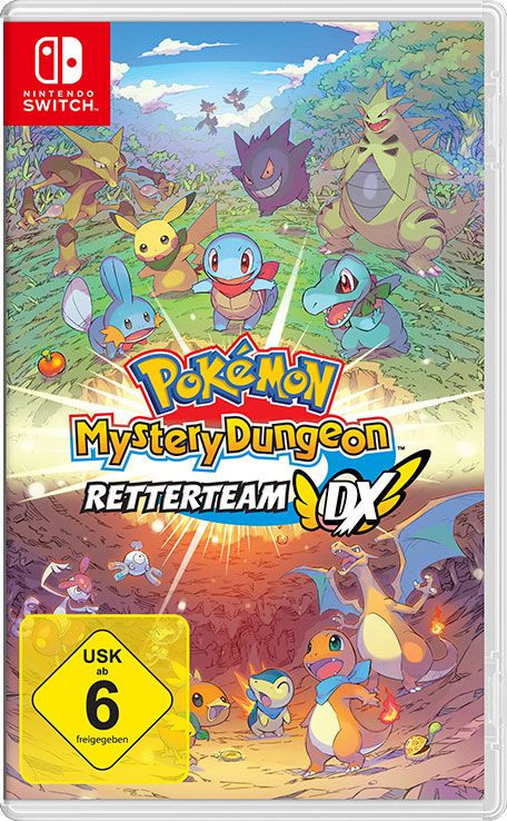 Front Cover for Pokémon Mystery Dungeon: Rescue Team DX (Nintendo Switch) (download release)