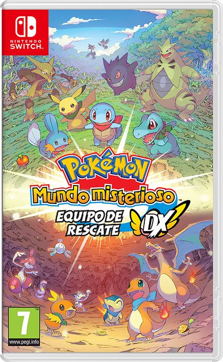 Front Cover for Pokémon Mystery Dungeon: Rescue Team DX (Nintendo Switch) (download release)