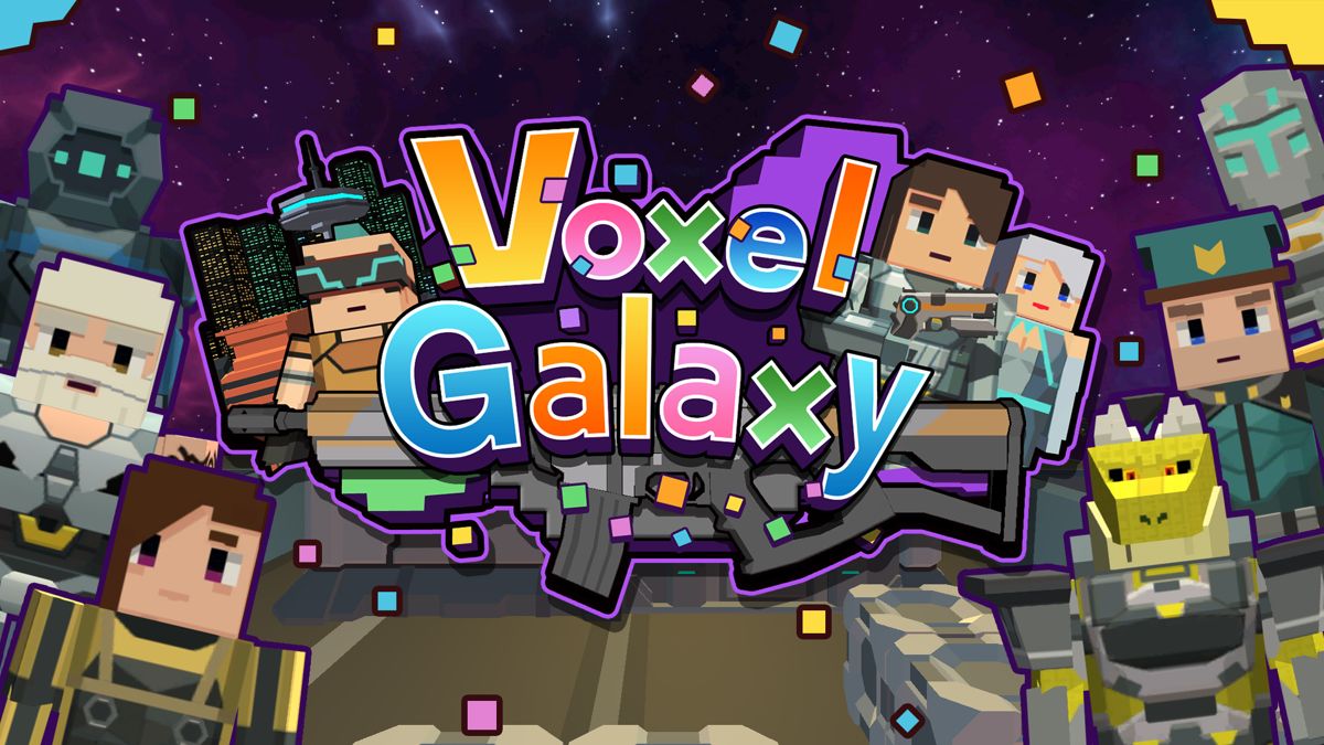 Front Cover for Voxel Galaxy (Nintendo Switch) (download release): 2nd version
