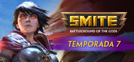 Front Cover for Smite: Battleground of the Gods (Windows) (Steam release): Season 7 (Brazilian Portuguese version)