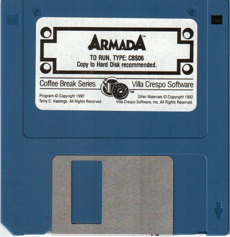 Media for Armada (DOS): Disk 3.5"