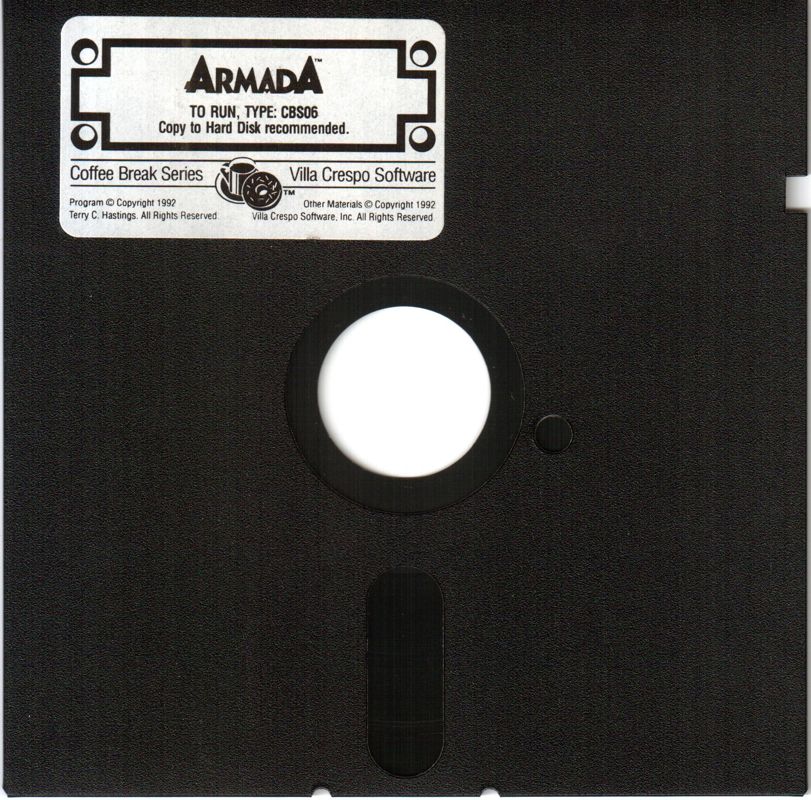 Media for Armada (DOS): Disk 5.25"