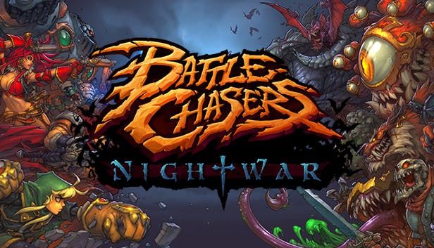 Front Cover for Battle Chasers: Nightwar (Linux and Macintosh and Windows) (Humble Store release): 2018 version