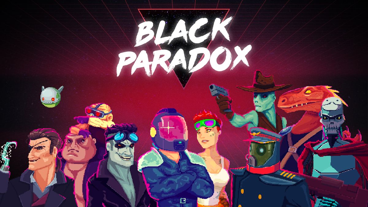 Front Cover for Black Paradox (Nintendo Switch) (download release): 2nd version