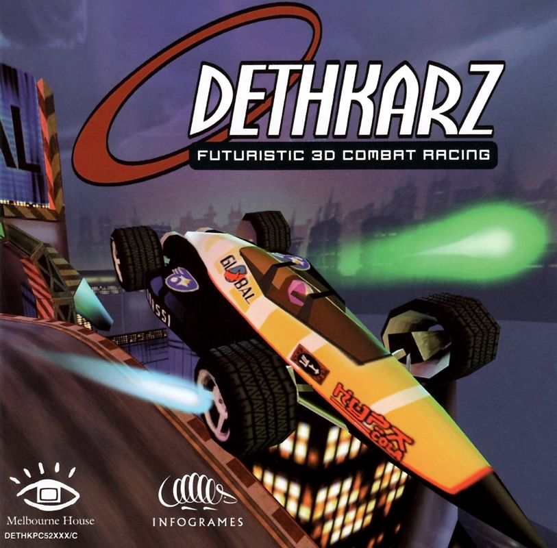 Other for Dethkarz (Windows): Jewel Case - Front