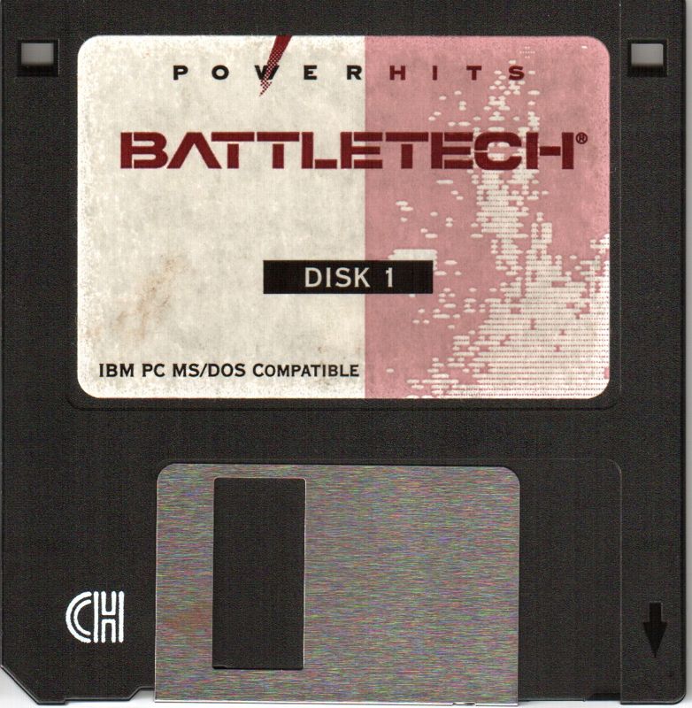 Media for PowerHits: BattleTech (DOS): Disk 1