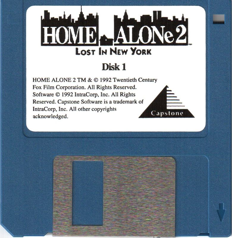 Media for Home Alone 2: Lost in New York (DOS): Disk 1 of 3