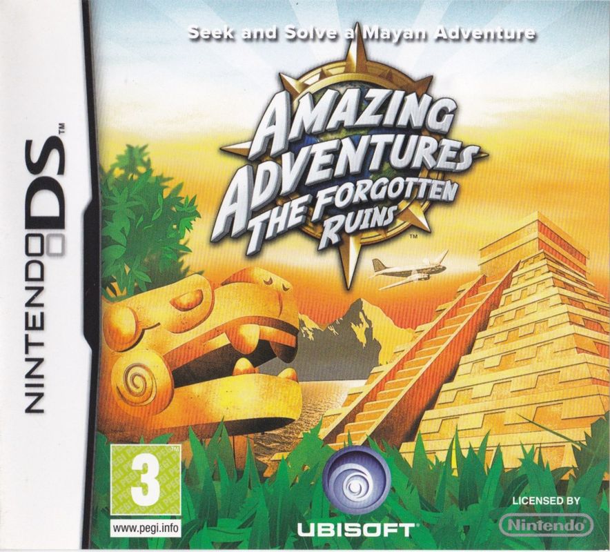 Front Cover for Amazing Adventures: The Forgotten Ruins (Nintendo DS)