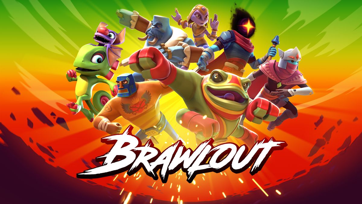 Front Cover for Brawlout (Nintendo Switch) (download release): 2nd version