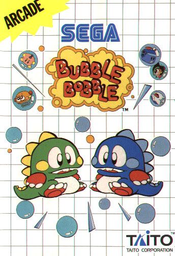 Front Cover for Bubble Bobble (SEGA Master System)