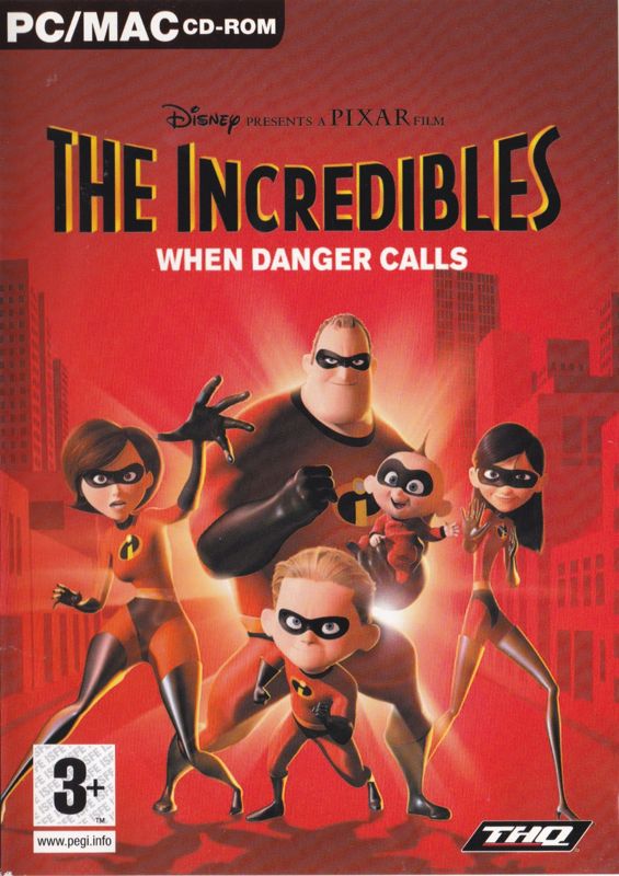 Front Cover for The Incredibles: When Danger Calls (Macintosh and Windows)