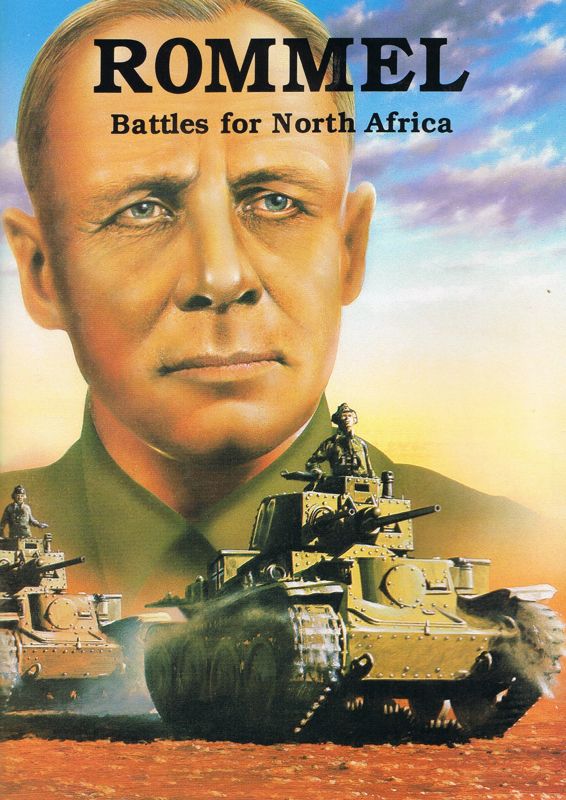 Manual for Rommel: Battles for North Africa (DOS) (5.25" Disk release): Front