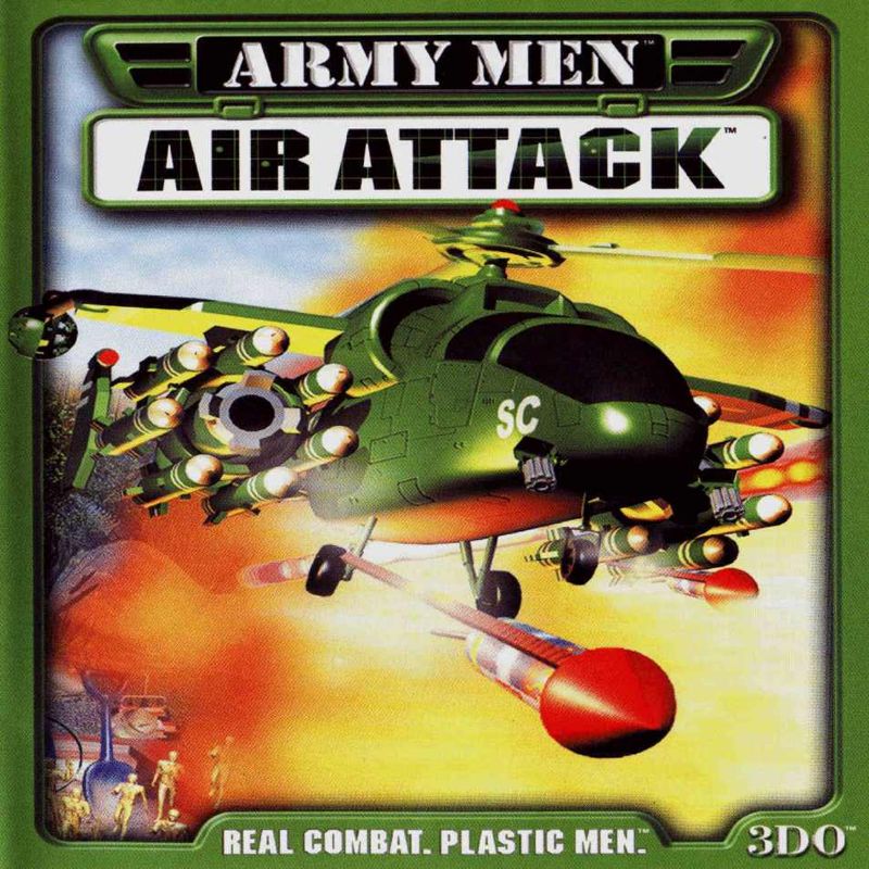 Front Cover for Army Men: Air Attack (Windows)