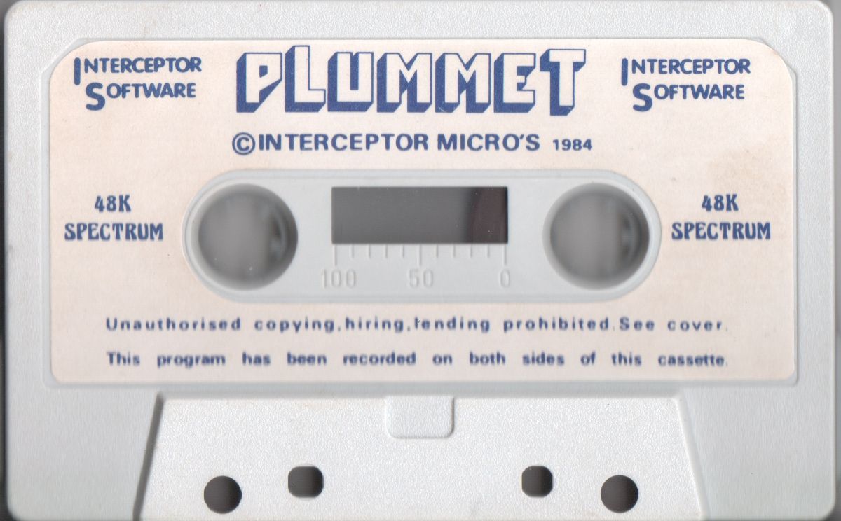 Media for Plummet (ZX Spectrum)