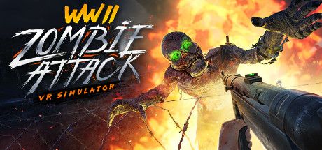 Front Cover for WWII Zombie Attack VR Simulator (Windows) (Steam release)