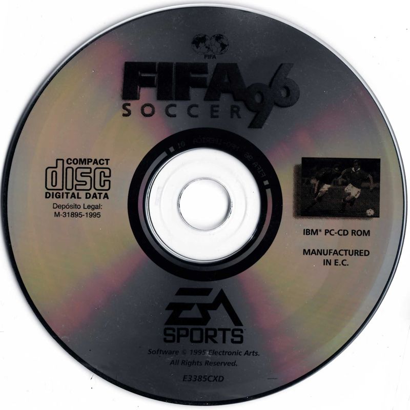 Media for FIFA Soccer 96 (DOS)