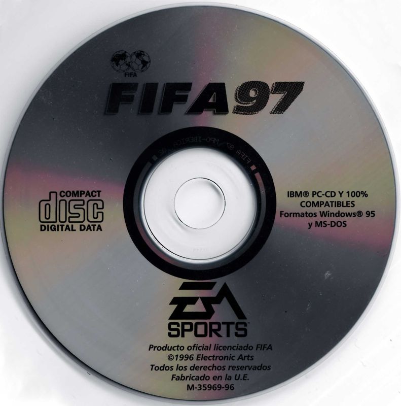 FIFA Soccer 97 cover or packaging material - MobyGames