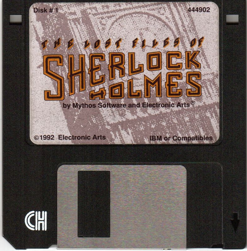Media for The Lost Files of Sherlock Holmes (DOS) (Limited Edition with Lithograph): Disk 1 of 9