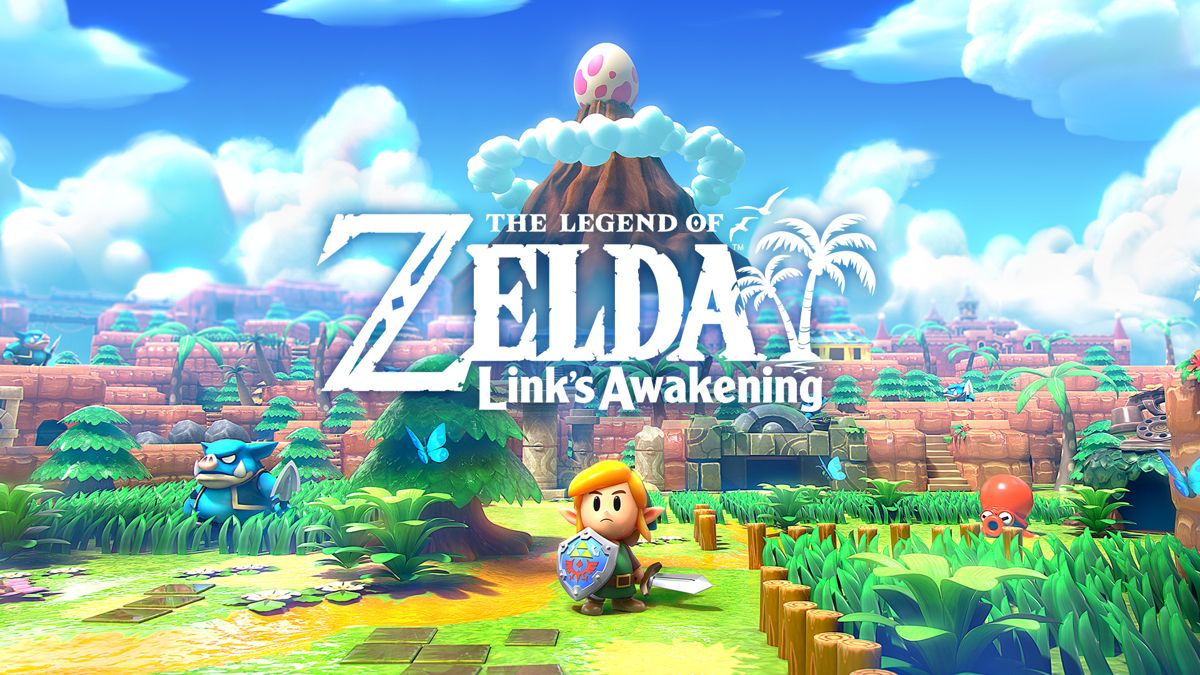 Front Cover for The Legend of Zelda: Link's Awakening (Nintendo Switch) (download release): 3rd version