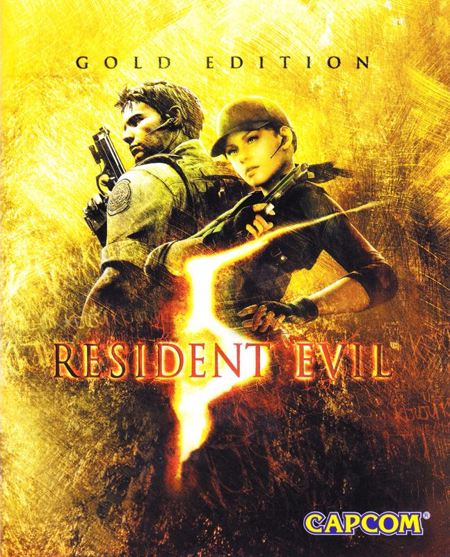 Manual for Resident Evil 5: Gold Edition (PlayStation 3): Front