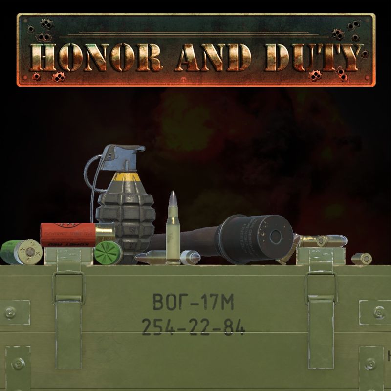 Front Cover for Honor and Duty: Arcade Edition (PlayStation 4) (download release)