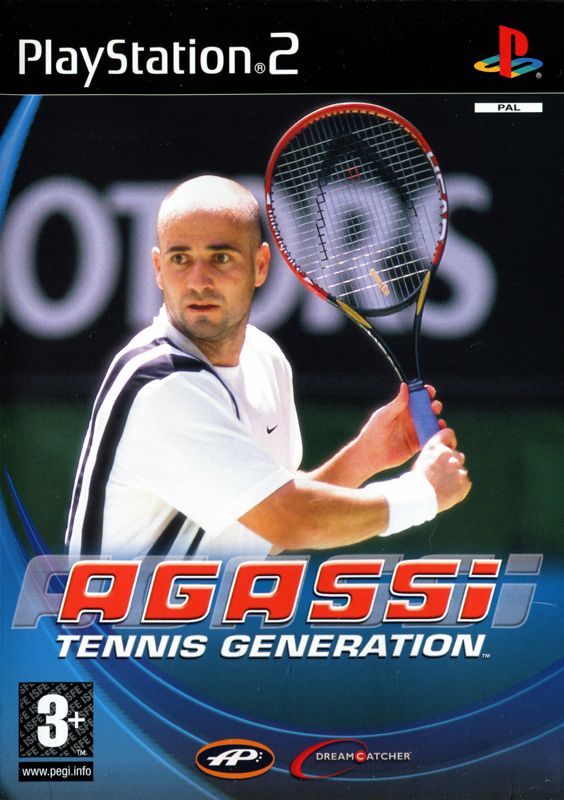 Front Cover for Agassi Tennis Generation 2002 (PlayStation 2)
