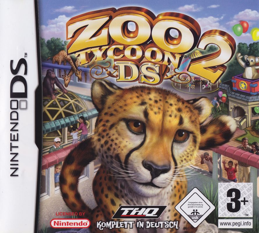 Front Cover for Zoo Tycoon 2 DS (Nintendo DS)