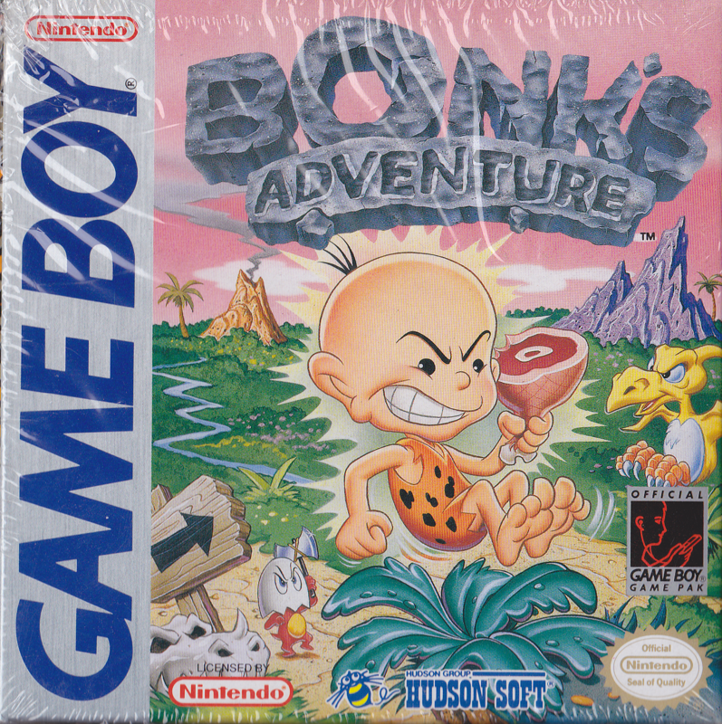 Front Cover for Bonk's Adventure (Game Boy)