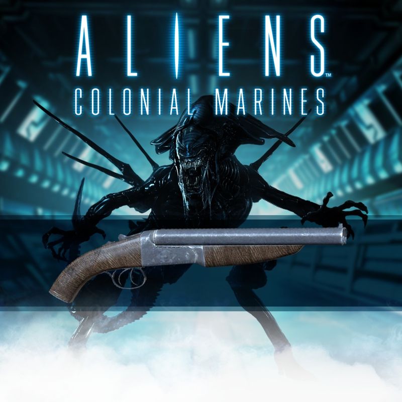 Front Cover for Aliens: Colonial Marines - Sawed-off Double Barrel Shotgun (PlayStation 3) (download release)