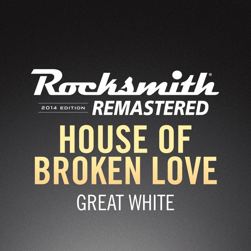 Front Cover for Rocksmith 2014 Edition: Remastered - Great White: House of Broken Love (PlayStation 3 and PlayStation 4) (download release)
