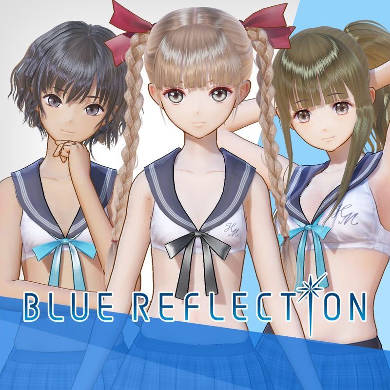 Front Cover for Blue Reflection: Sailor Swimsuits Set B (Yuzu, Shihori, Kei) (PlayStation 4) (download release)