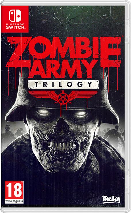 Front Cover for Zombie Army Trilogy (Nintendo Switch) (download release)
