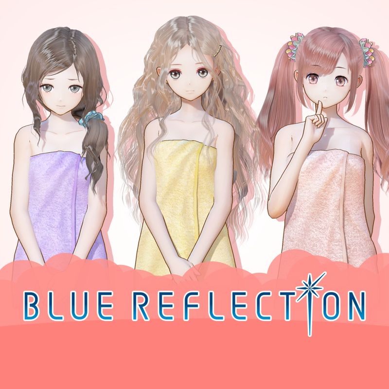 Front Cover for Blue Reflection: Bath Towels Set C (Lime, Fumio, Chihiro) (PlayStation 4) (download release)