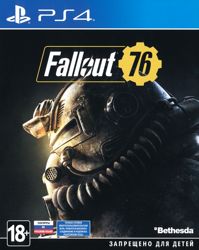 Front Cover for Fallout 76 (PlayStation 4)