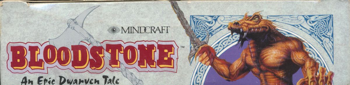 Spine/Sides for Bloodstone: An Epic Dwarven Tale (DOS)