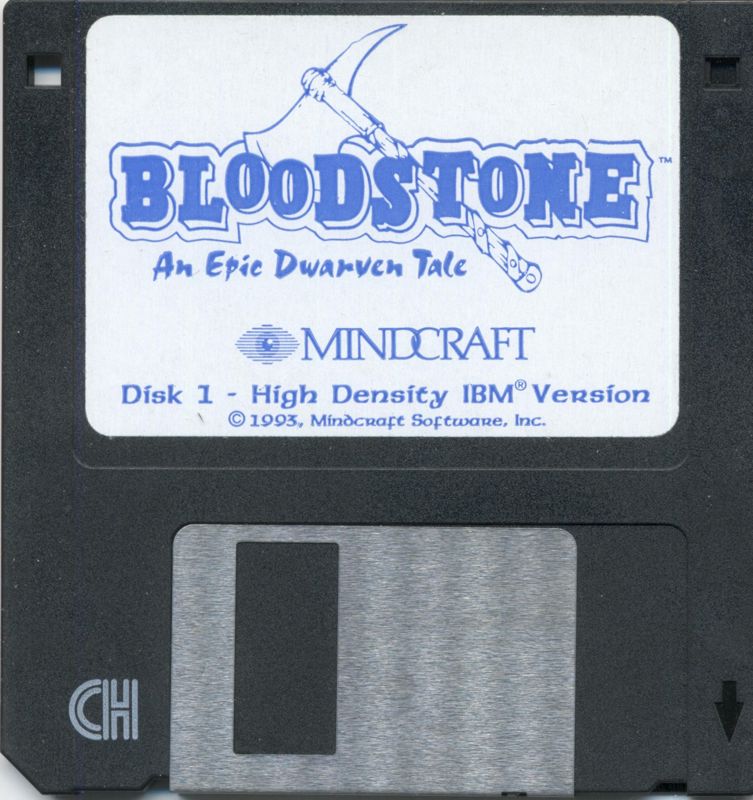 Media for Bloodstone: An Epic Dwarven Tale (DOS): Disk 1