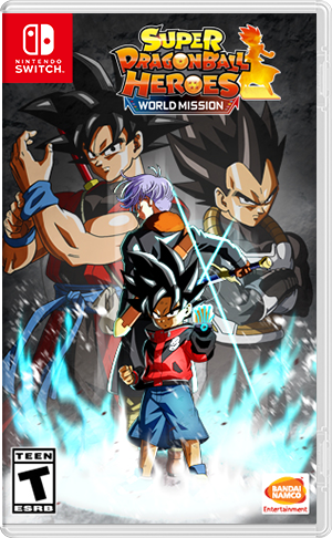 Front Cover for Super Dragon Ball Heroes: World Mission (Nintendo Switch) (download release): 1st version