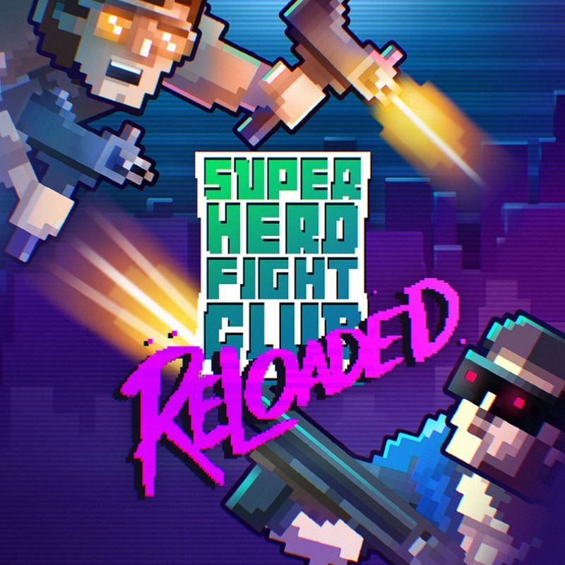 Front Cover for Super Hero Fight Club: Reloaded (Nintendo Switch) (download release)