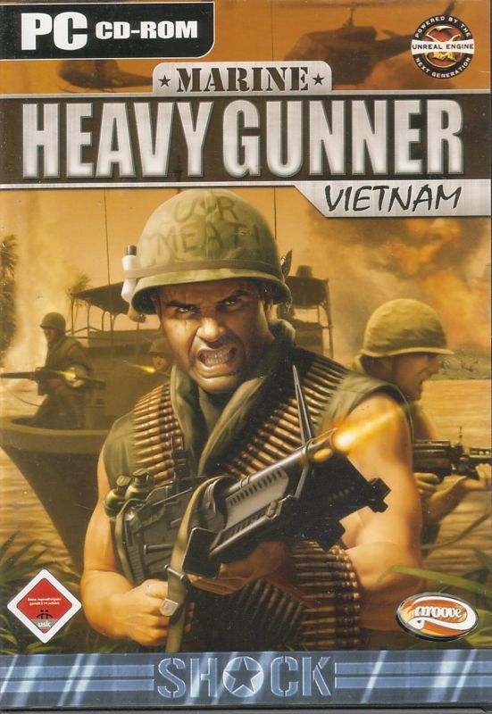 Front Cover for Marine Heavy Gunner: Vietnam (Windows)
