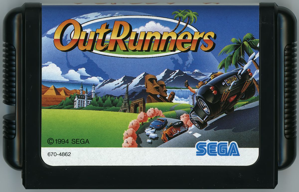 Media for OutRunners (Genesis)