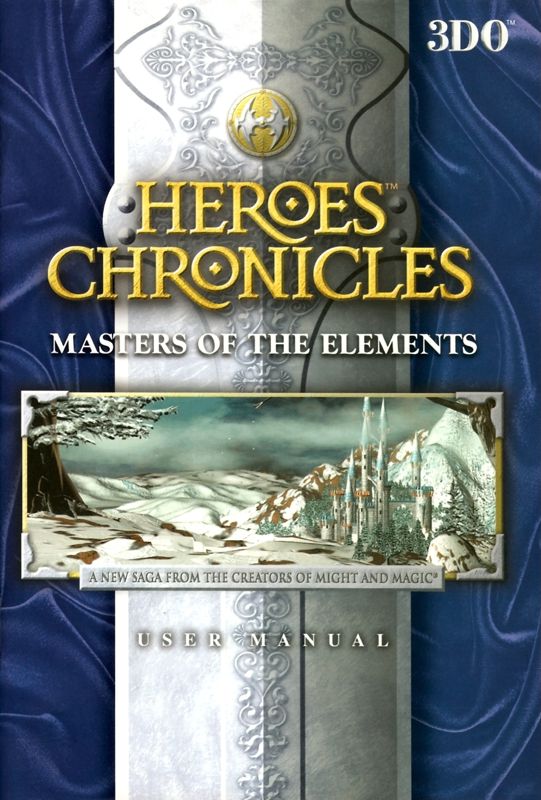 Manual for Heroes Chronicles: Masters of the Elements (Windows): Front