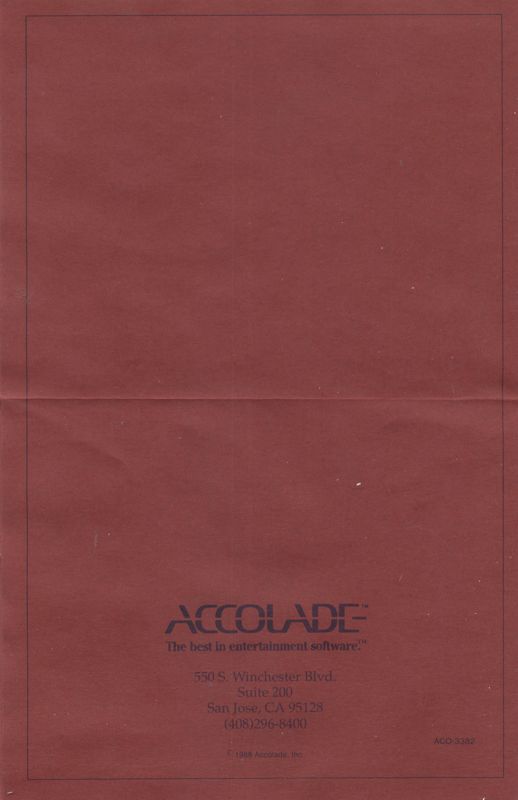 Extras for Jack Nicklaus' Greatest 18 Holes of Major Championship Golf (DOS): Code page 2