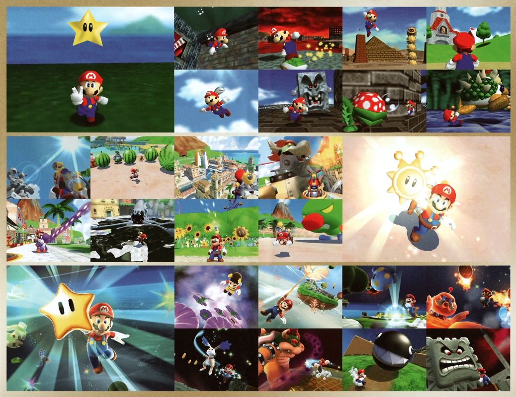 Inside Cover for Super Mario 3D All-Stars (Nintendo Switch): Full